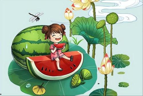 夏至吃瓜等分,共享清凉夏日